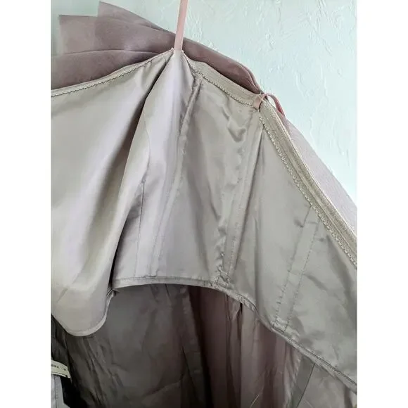 BCBG MAXAZRIA RUNWAY Purple Strapless Dress Size 6 - Picture 9 of 15